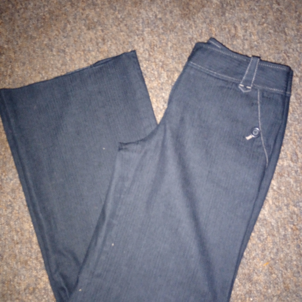 LOFT Dark Gray Denim Pants